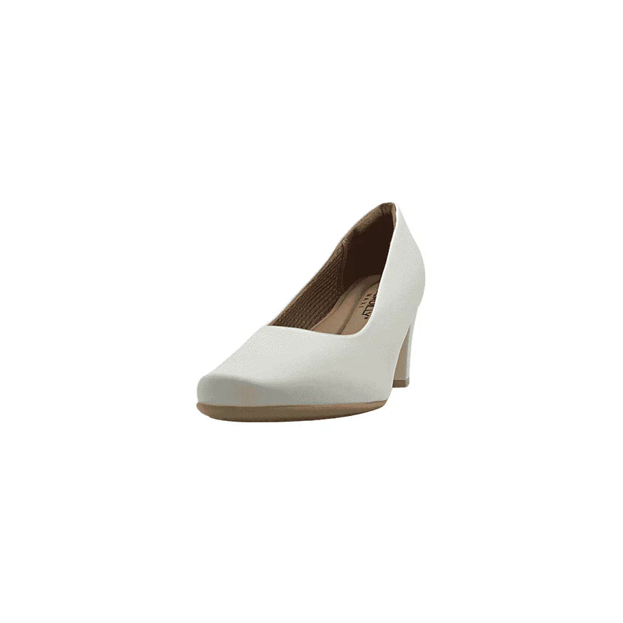 PICCADILLY Women Mid Heel Shoes White Elegant Comfort Pumps – Safqqa Egypt