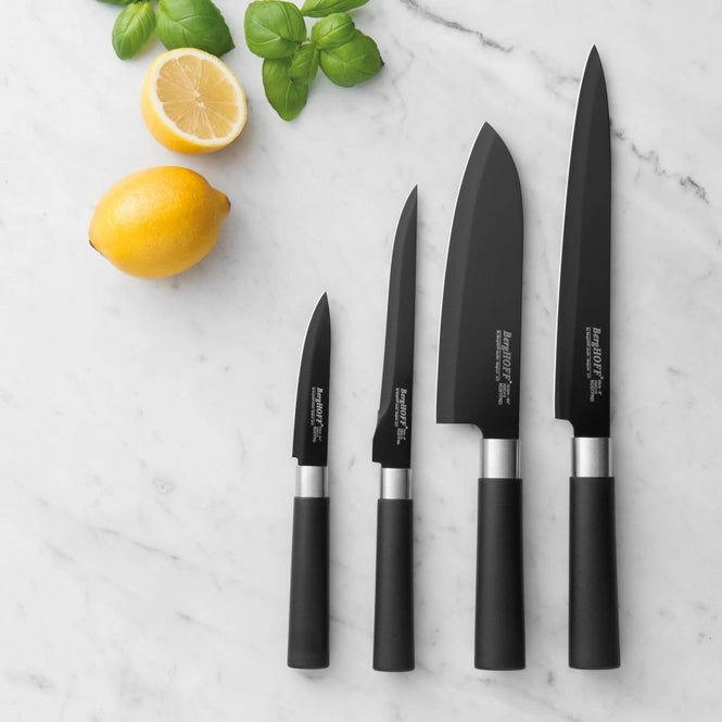 BergHOFF Knife Set BergHOFF Essentials Black (4-piece) - Safqqa Egypt