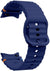 JOBINKA Smart Watch Strap Blue Replacement Band Comfortable Silicone