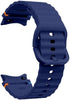 JOBINKA Smart Watch Strap Blue Replacement Band Comfortable Silicone