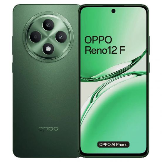 Oppo Reno 12F 8GB RAM, 256GB - Green & Grey-1-year warranty-Zero tax