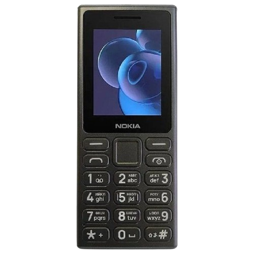 Nokia 125 TA-1655 Black- 1 Year Official Warranty