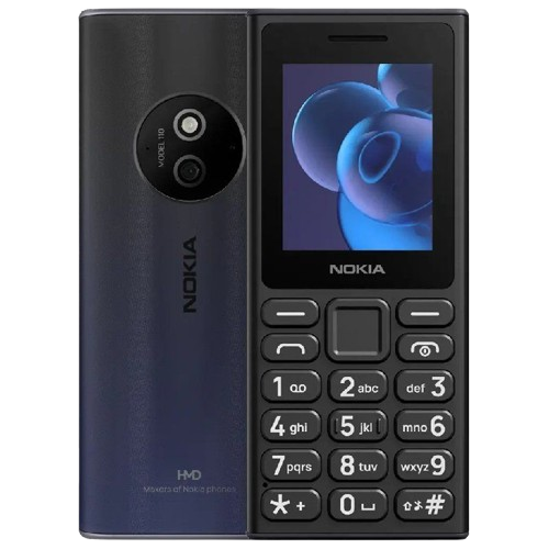 Nokia 125 TA-1655 Black- 1 Year Official Warranty