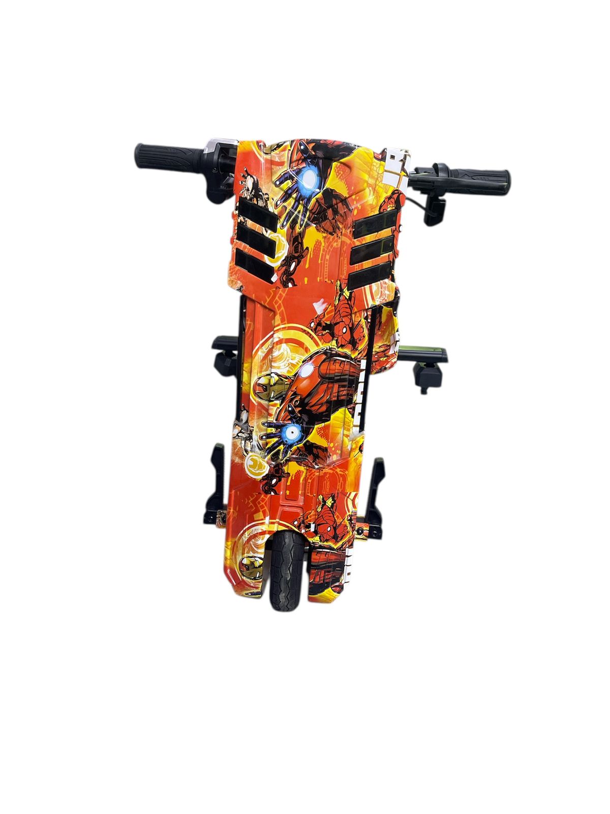 سكوتر كهربائي للأطفال من دريم لاند سليك درِفت، بقوة 36 فولت 3.6 أمبير – لون أصفر سبايدر – موديل BD-030B