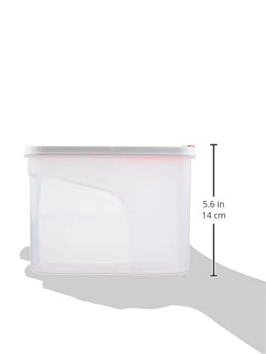 Plastic Legumes Storage Container with Graduated Lid