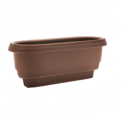 Bloem 24 inch Chocolate Rail Planter