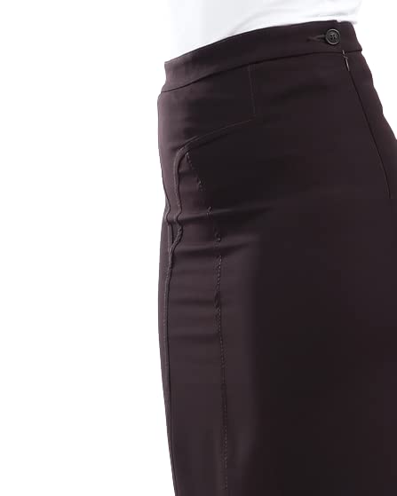 esla_ESLA - Front Slit Long Skirt