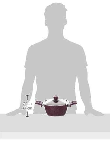 Top Chef 10-Piece Square Granite Cookware Set – Non-Stick & Durable (Pots 18/20/24/28 + Pan 26 + Tray 26 cm)