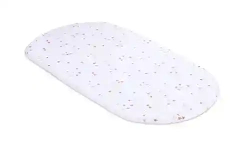 Ely’s & Co. Patent Pending Waterproof Bassinet Sheet 2-Pack Set for Baby Boy - 100% Cotton, Jersey Knit Cotton Sheets with Waterproof Lining