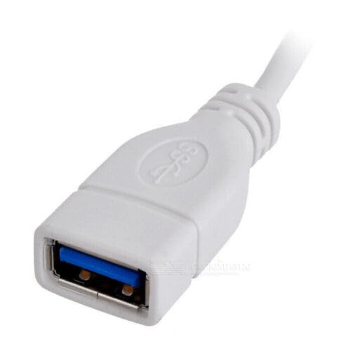 كابل تمديد زونيك Z1150 USB3.0 ذكر إلى أنثى كابل تمديد USB 3.0 لنقل البيانات عالي السرعة 5 جيجابايت في الثانية مع درع لأجهزة الكمبيوتر - اللابتوب - أجهزة أخرى - 5 أمتار