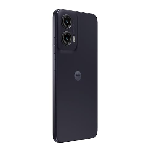موتورولا موتو g35 5G 8GB RAM 256GB UFS 2.2 هاتف ذكي بنظام أندرويد 14، أسود منتصف الليل (تتضمن العبوة شاحن وغطاء) ضمان لمدة سنة - صفر ضريبة