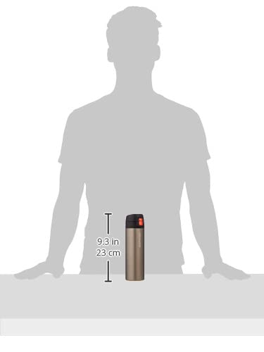 LOCK & LOCK Feather Light Vacuum Travel Mug – 500ml, Anthracite