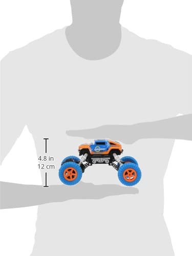 Climbing king car - rock climbing car - 27mhz high speed , with remote control - included charger , orange * blue