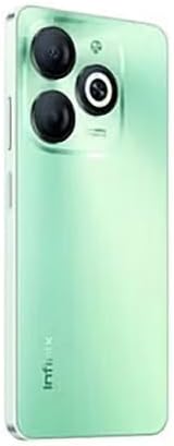 هاتف Infinix Smart 8 (RAM: 4+4GB, ROM: 64GB)، شاشة HD+ مقاس 6.6 بوصة، كاميرا خلفية مزدوجة بدقة 13 ميجابكسل مع مصباح حلقي، كاميرا أمامية بدقة 8 ميجابكسل، بطارية 5000 مللي أمبير، شريحة Nano SIM مزدوجة، Type-C، Android 13 - Crystal Green 