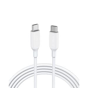 Anker USB C to USB C Cable, Powerline III USB-C to USB-C Fast Charging Cord (3 ft), 60W Power Delivery PD Charging for Apple MacBook, iPad Pro 2020, Samsung Galaxy S10 Plus S9 S8 Plus, Pixel, and More