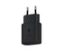 شاحن سفر من سامسونج بقدرة 25 وات ومنفذ USB-C لون أسود - EP-TA800NBEGEU، يو اس بي