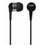 Maxell KX 2507 Stereo Earbuds Headphones with Mic and AUX Plug, Cord Length 1.2 Meters - Black