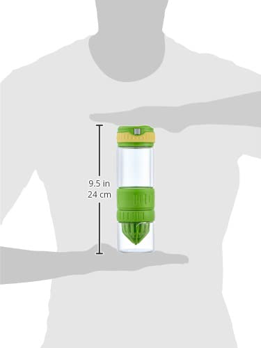 2-in-1 Bottle with Orange & Lemon Juicer – Practical Kitchen Tool