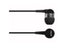 Maxell KX 2507 Stereo Earbuds Headphones with Mic and AUX Plug, Cord Length 1.2 Meters - Black