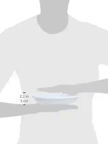 طبق زراعة دائري من باما مصنوع من البلاستيك، اوف وايت، صنع في إيطاليا، 20062