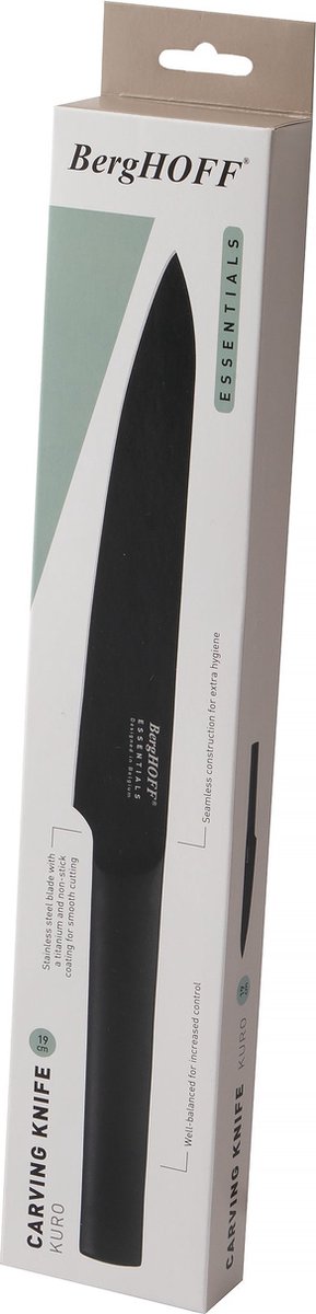 Berghoff Essentials Carving Knife 19cm Kuro - Safqqa Egypt