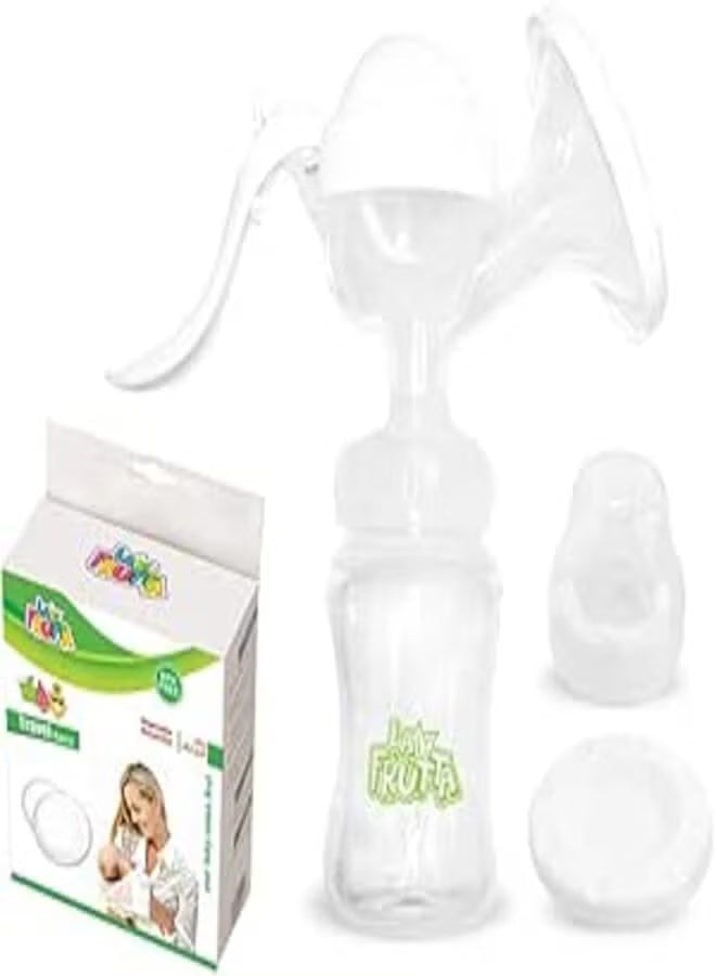  شفاط الحليب اليدوي واسع الفوهة من لا فروتا بتقديم تجربة رضاعة طبيعية مريحة وفعّالة للأمهات. يوفر تصميم الفوهة الواسعة شفطًا سلسًا وتدفقًا أفضل للحليب