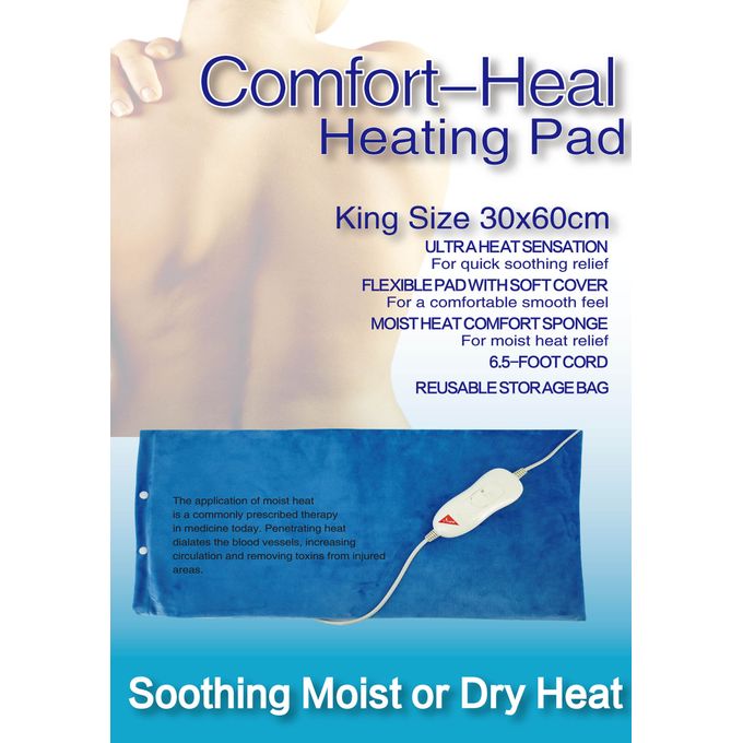 I - Cheim Comfort Heal Heating Pad - Size 30*60 CM - Blue - Safqqa Egypt