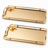 Stainless Steel Serving Trays Set Durable & Elegant Design-Have Scratches