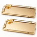 Stainless Steel Serving Trays Set Durable & Elegant Design-Have Scratches