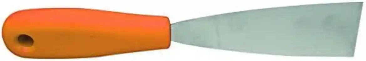 Maya Stainless Steel Spatula with PP Handle Stiff (40 mm) Orange 88042 - Safqqa Egypt