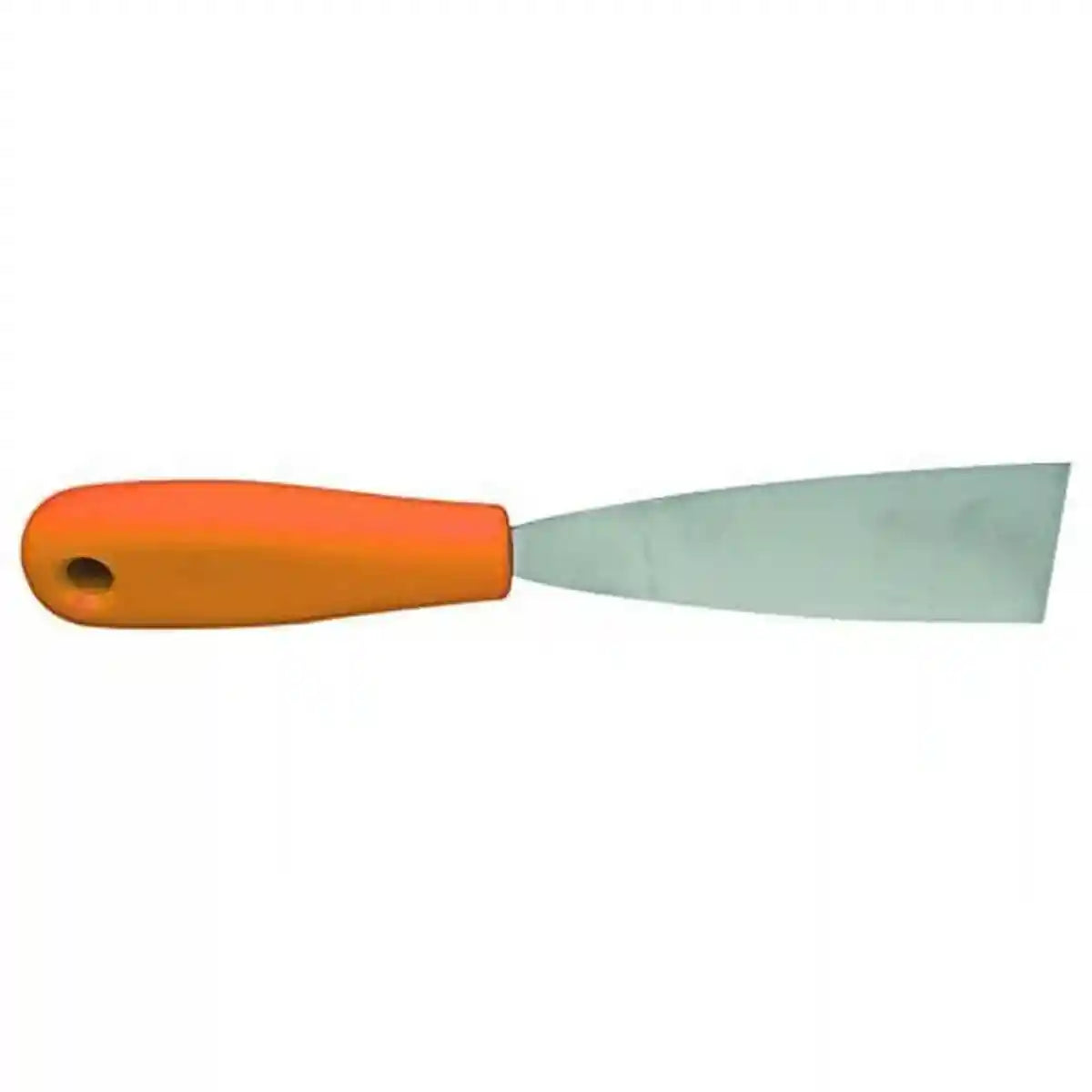 Maya Stainless Steel Spatula with PP Handle Stiff (40 mm) Orange 88042 - Safqqa Egypt