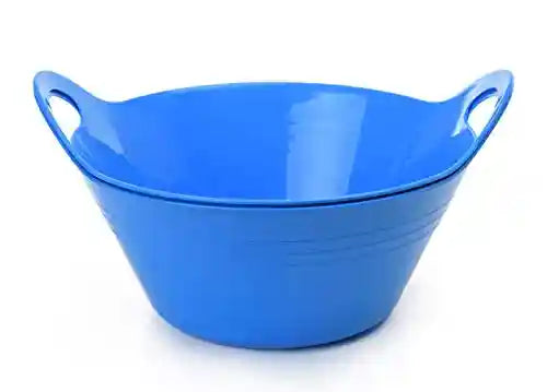 Mintra Home Plastic Bowls with Handles – Medium 1.8L (2 Pieces)