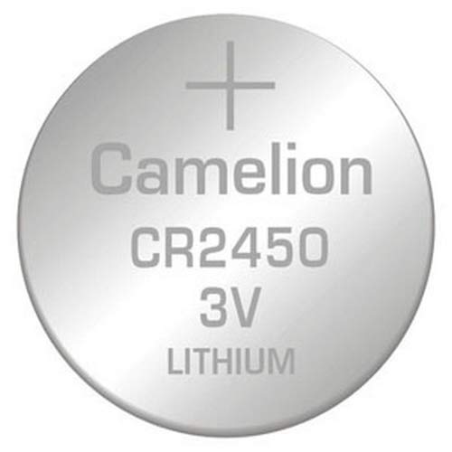 Camelion 13005450 - بطارية ليثيوم زر CR2450 بجهد 3 فولت عبوة من 5