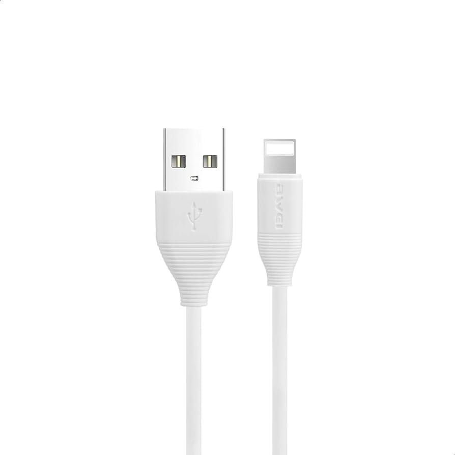 مجموعة كابل للشحن السريع ونقل البيانات بمنفذ USB الى لايتنينج