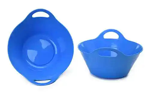 Mintra Home Plastic Bowls with Handles – Medium 1.8L (2 Pieces) – Safqqa Egypt