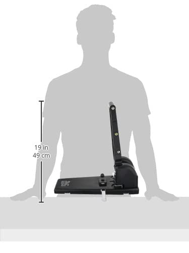 خرّامة الورق Jaguar 2016 أداة متينة وموثوقة مناسبة للاستخدام اليومي في المكتب أو المدرسة أو المنزل. تتميز بهيكل قوي يثقب الورق بدقة ونظافة، مما يجعلها مثالية لتنظيم الأوراق داخل الملفات