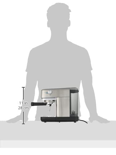 ماكينة إسبريسو أرييتي 1380 Metal Slim Barista من الستانلس ستيل هي جهاز احترافي مصمم لتقديم قهوة إسبريسو بجودة المقاهي في المنزل. بضغط ١٥ بار، – Safqqa Egypt