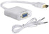 Generic 1080P HDMI Male to VGA Female Video Converter Adapter Cable with Audio For PC DVD.