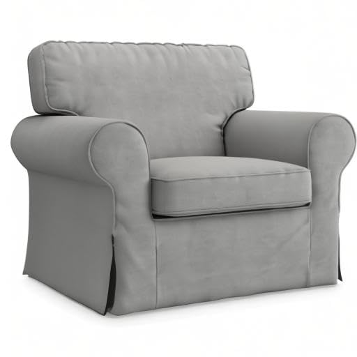 ‎Masters of Covers Ektorp Armchair Cotton Slipcover