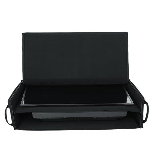 حقيبة النقل جاتور كيسز هي حل متين ومريح لنقل شاشتين LCD، أو شاشات كمبيوتر، أو تلفزيونات بحجم 40