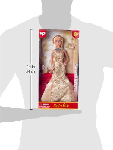 Defa luce doll for girls with accessories