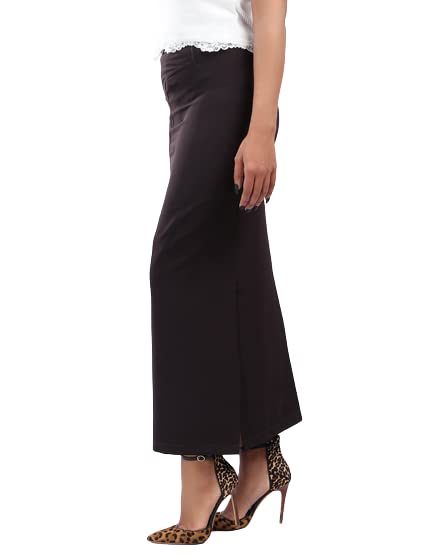 esla_ESLA - Front Slit Long Skirt