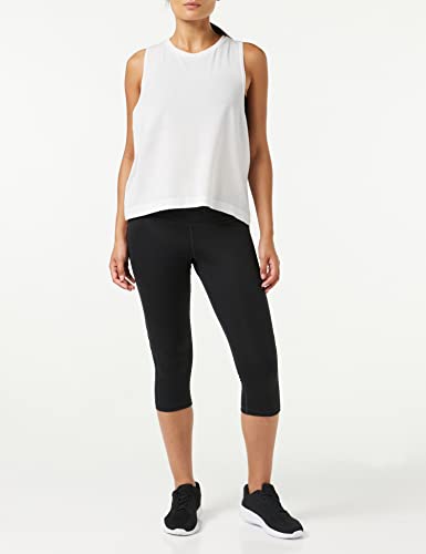 Reebok Women's Workout Ready Mesh Capri Leggings