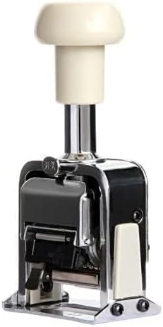 ماكينة ترقيم جاهزة من Deli هي أداة موثوقة وسهلة الاستخدام لطباعة الأرقام المتسلسلة بسرعة وبأرقام واضحة وحادة