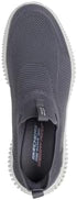 Skechers Men Casual Shoes Dark Grey Comfort Lightweight Sneakers