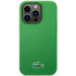 Lacoste LCHMP14XSLON Hard Mobile Phone Case for iPhone 14 Pro Max 6.7 Inches Green Silicone