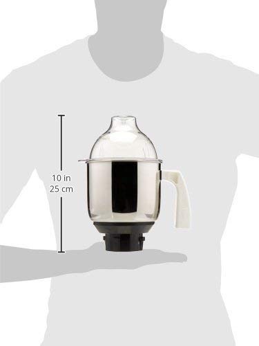 وعاء الخلاط بريثي MGA 513 بسعة 1.5 لتر (فضي) خيارًا متينًا وعمليًا للاستخدام مع خلاطات بريثي المتوافقة. مصنوع من الفولاذ المقاوم للصدأ عالي الجودة لضمان أداء طويل الأمد وتحضير طعام صحي وآمن. بسعته 1.5 لتر