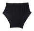 Cool Plain Elastic Waist Cotton Briefs with Front Logo for Men