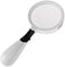 CAPXXIN 90mm Handheld Magnifying Glass HD Reading Lens White