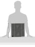 TOSHIBA Bathroom Ventilation Fan with Privacy Grid –  (Model VRH25S1C)